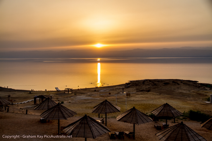  Following Wadi Rum, a 4 hour drive and a night at the Dead Sea - here ovelooking Palestine on the opposite shore.