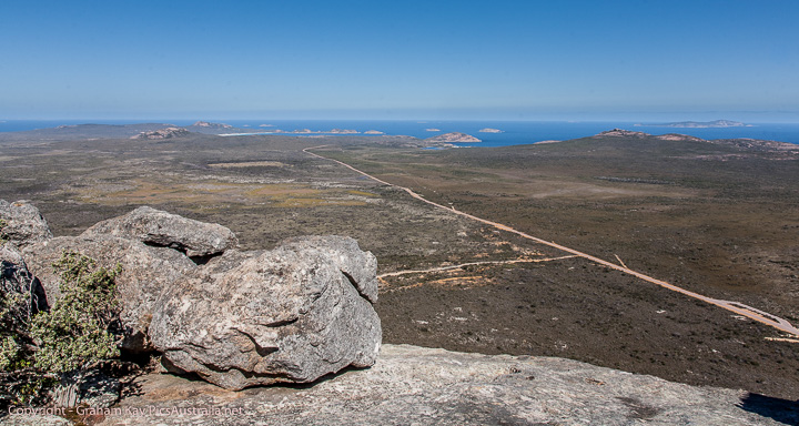 View from top of Frenchman's Peak