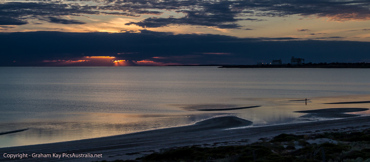 View From our camp in Ceduna - Great camp ground.