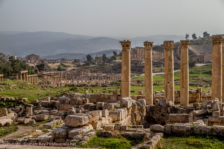 The Ancient Roman City of Jarash, Jordan
