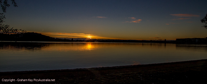 Sunrise - Lake Burley Griffin