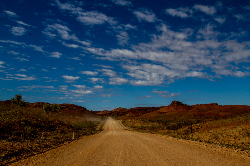 Headed South to Newman from Marble Bar