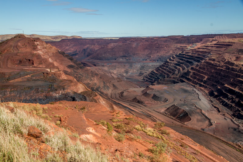 BHP Billiton Mount Whaleback Mine - largest Iron Ore Mine in the world.